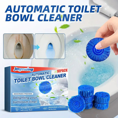 Blue Bubble Toilet Clean