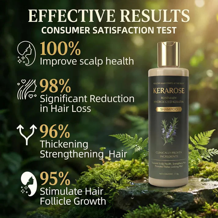 Kerarose Rosemary Shampoo For Hair Growth