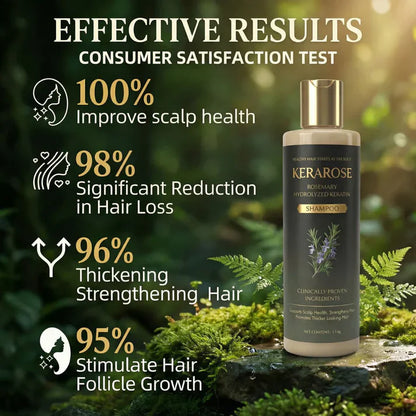 Kerarose Rosemary Shampoo For Hair Growth